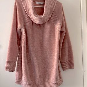 Just fab oversized rose sweater.